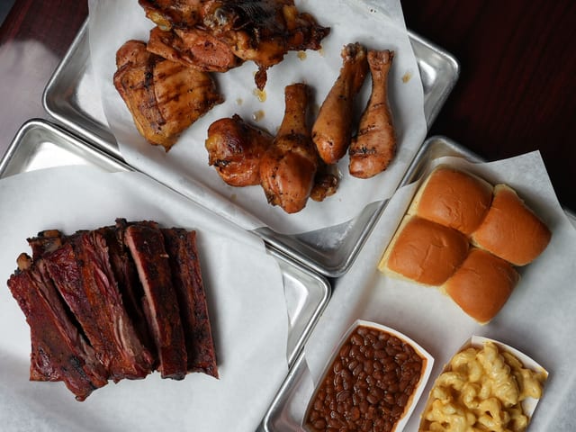 Fam Meal Deal Chicken & Ribs.