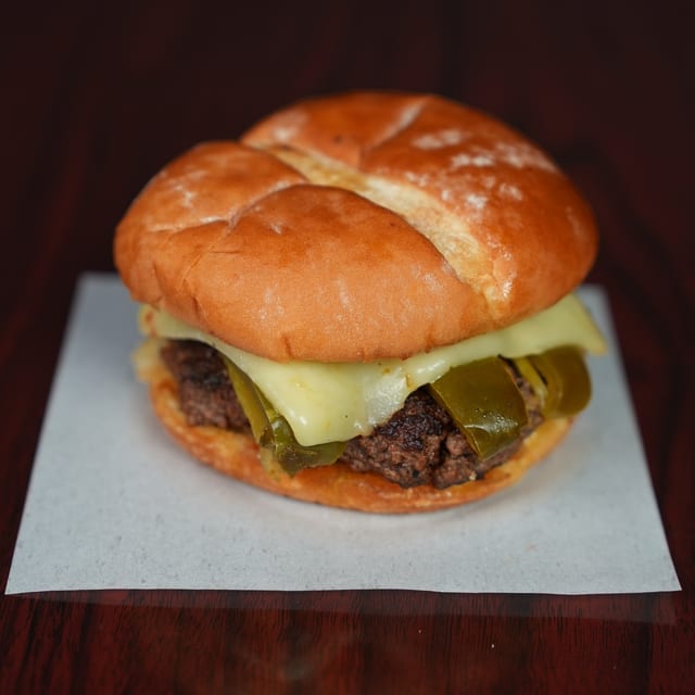 Jalepeno Burger.